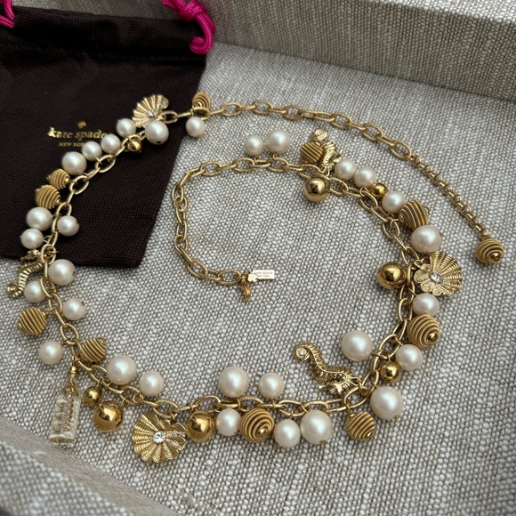 Kate Spade New YorkMonterey Bay Long NecklaceCream/Gold